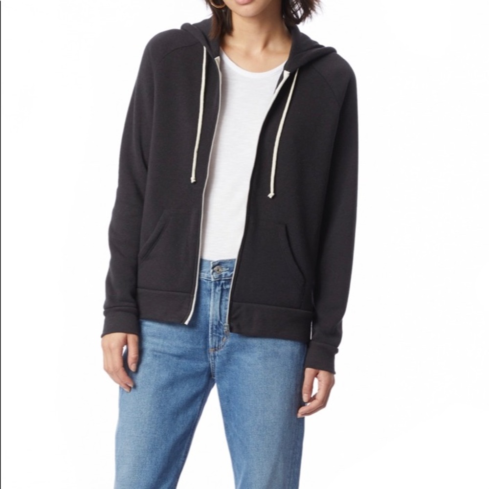 American apparel zip ups